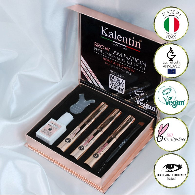 kit di laminazione sopracciglia per applicazione