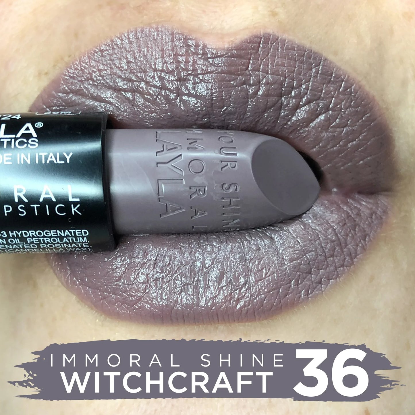 Layla Cosmetics - Immoral Shine Lipstick