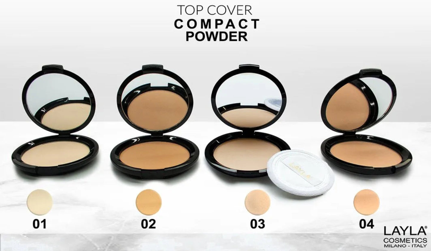 Layla Cosmetics - Cipria Compatta Top Cover