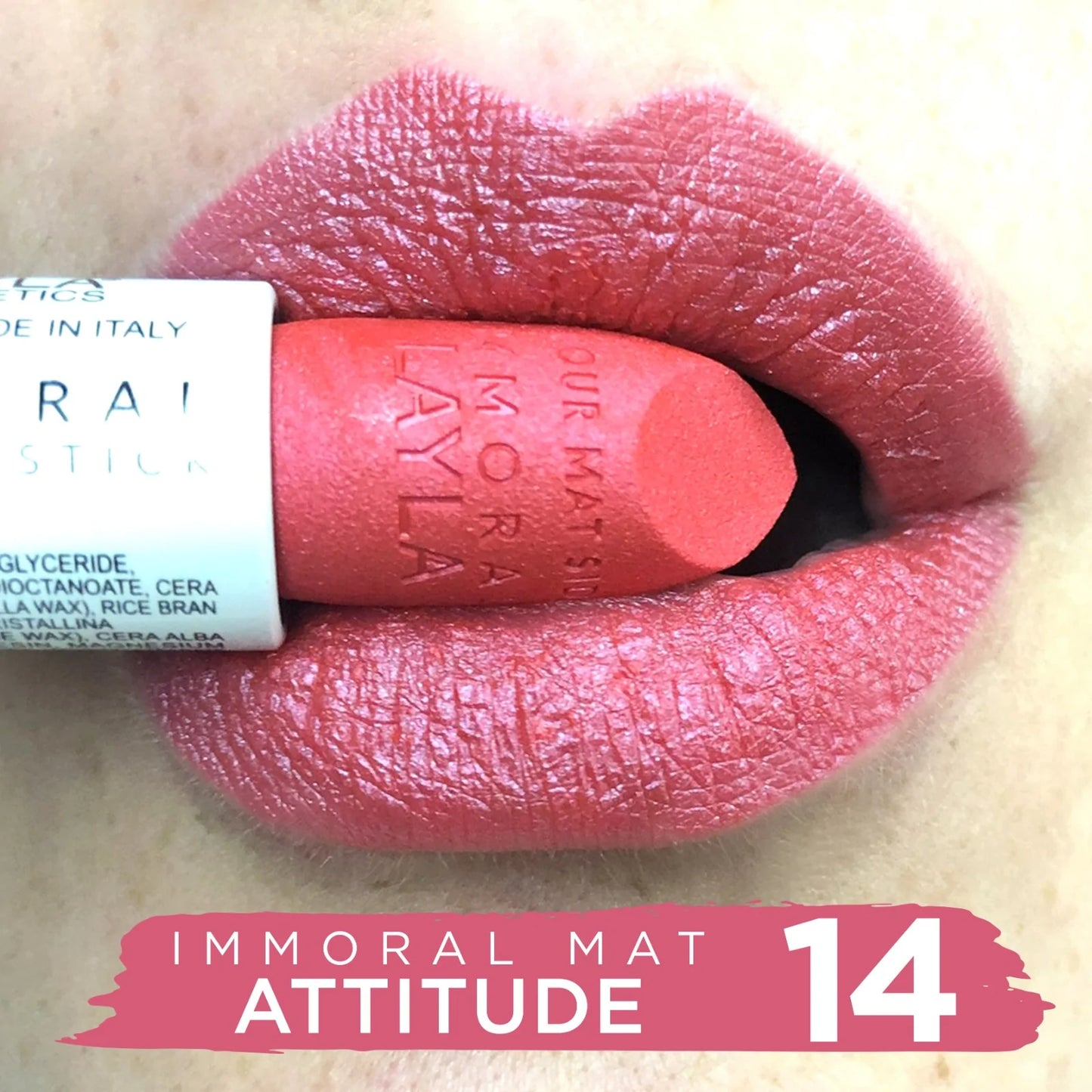 Layla Cosmetics - Immoral Mat Lipstick