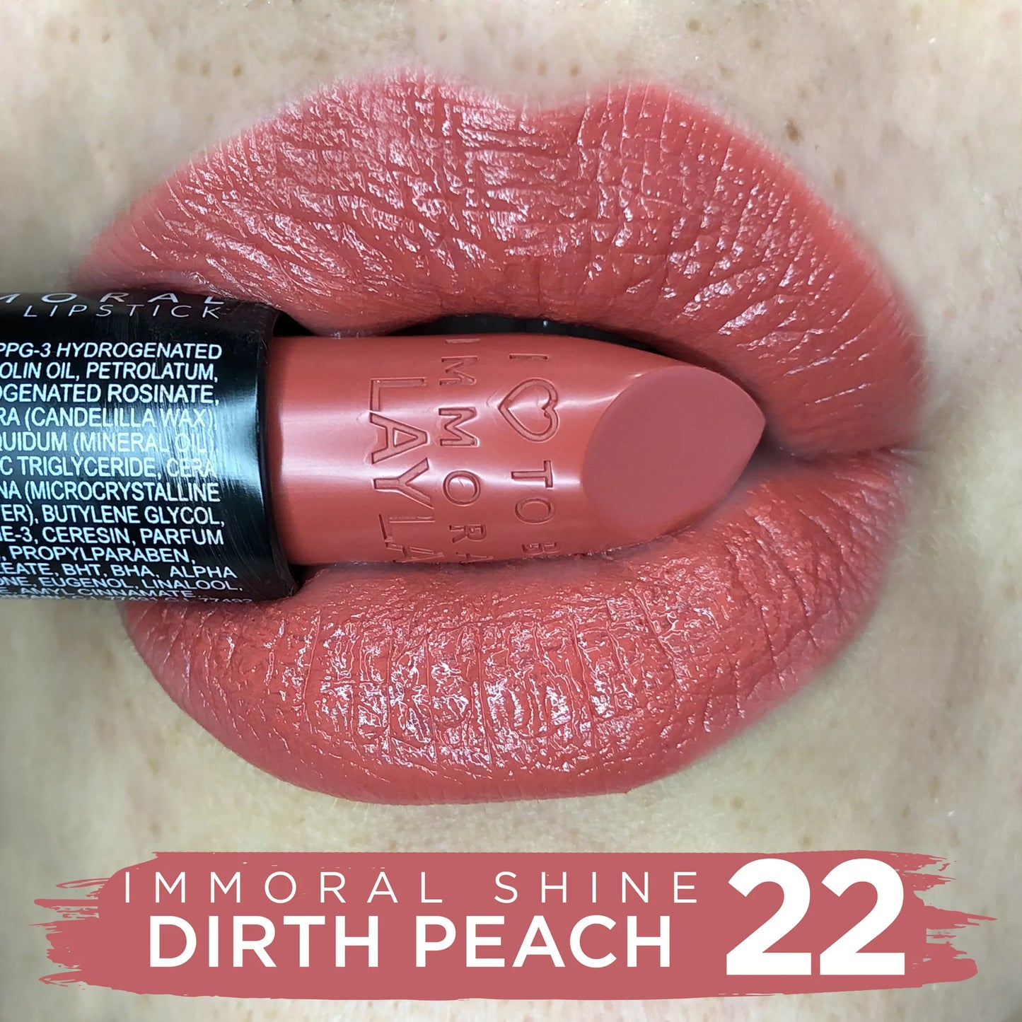 Layla Cosmetics - Immoral Shine Lipstick
