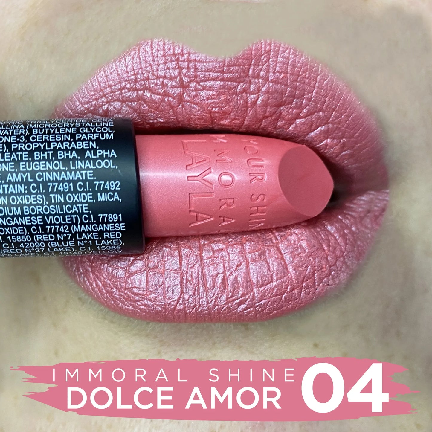 Layla Cosmetics - Immoral Shine Lipstick