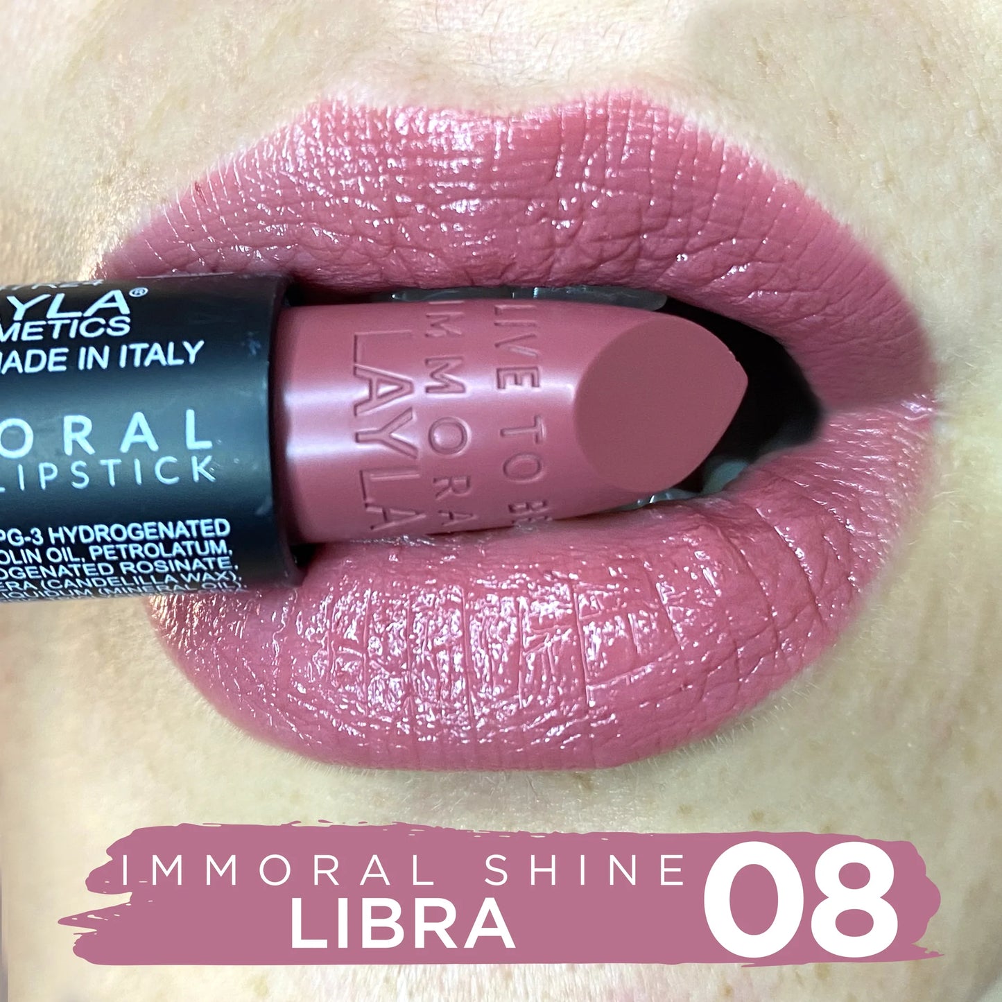 Layla Cosmetics - Immoral Shine Lipstick