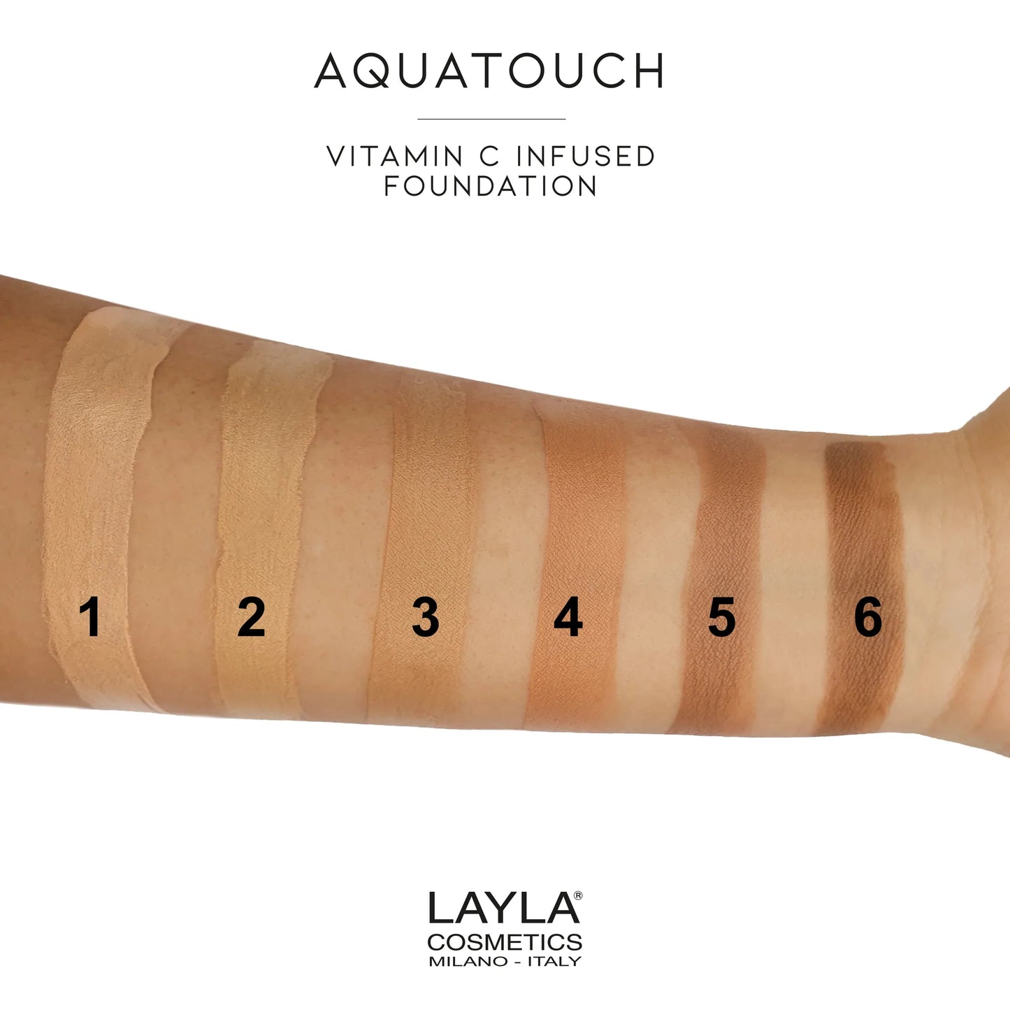 Layla Cosmetics - Aquatouch Fondotinta