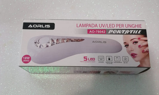 Lampada UV/LED per unghie portatile