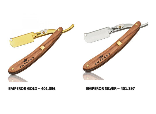 Rasoio Emperor Gold/Silver Alta Qualità Xanitalia