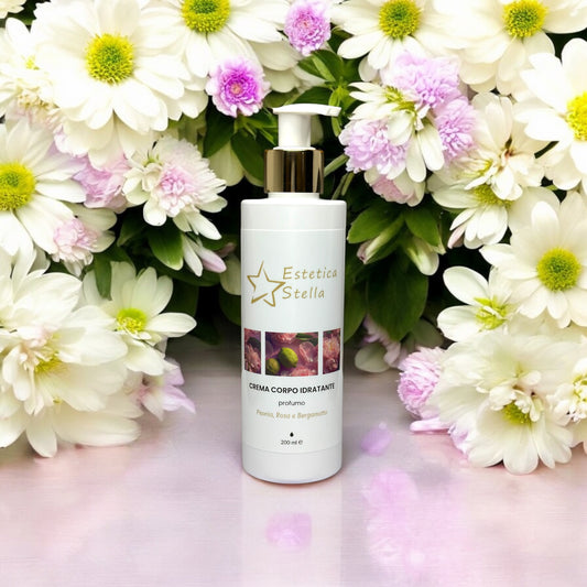 Crema Corpo Idratante Peonia, Rosa e Bergamotto