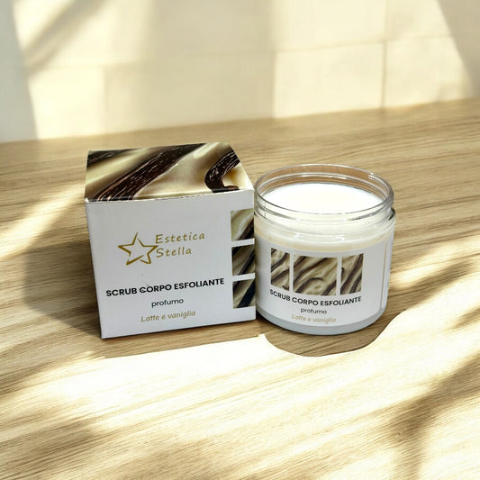 Scrub Corpo Esfoliante Latte e Vaniglia