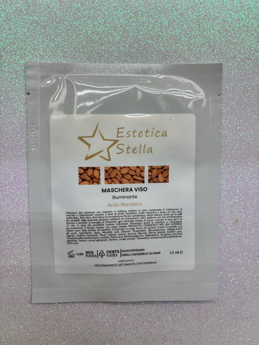 Maschera viso illuminante
