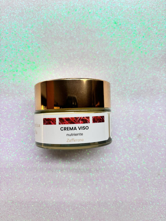 Crema viso allo zafferano