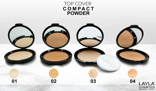 Layla Cosmetics - Cipria Compatta Top Cover